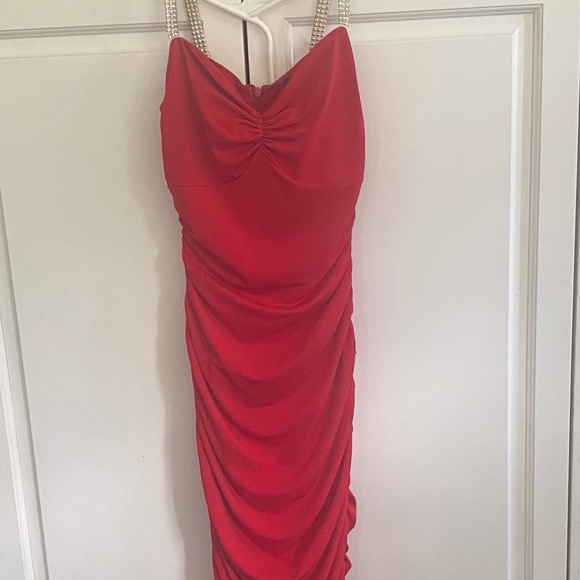 Moda international red dress xsmall - Picture 1 of 7